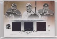 Colin McDonald, Devan Dubnyk, Ryan O'Marra #/25