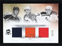 Colin Wilson, James van Riemsdyk, Matt Gilroy #/25