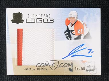 2009-10 Upper Deck The Cup - Limited Logos Autographs #LL-JV - James van Riemsdyk /50