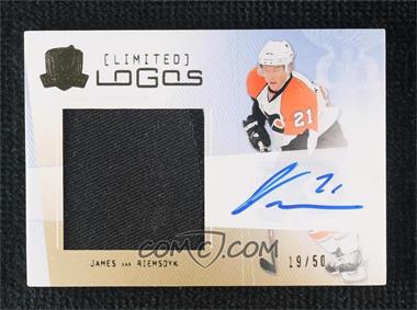 2009-10 Upper Deck The Cup - Limited Logos Autographs #LL-JV - James van Riemsdyk /50