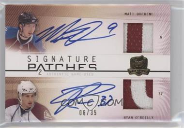 2009-10 Upper Deck The Cup - Signature Patches Dual #SP2-DO - Matt Duchene, Ryan O'Reilly /35