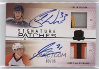 James van Riemsdyk, Colin Wilson #/35