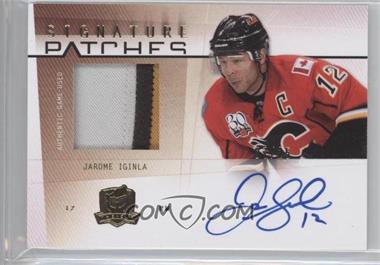 2009-10 Upper Deck The Cup - Signature Patches #SP-JI - Jarome Iginla /25