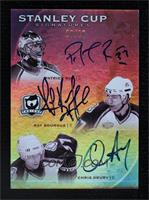 Ray Bourque, Patrick Roy, Chris Drury #/10