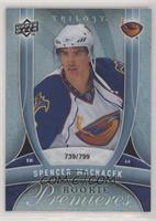 Rookie Premieres - Spencer Machacek #/799