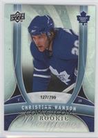 Rookie Premieres - Christian Hanson #/799