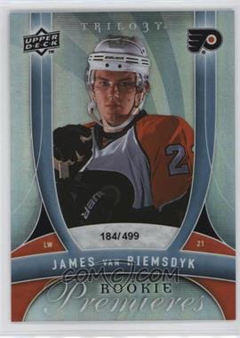 2009-10 Upper Deck Trilogy - [Base] #164 - Rookie Premieres - James van Riemsdyk /499