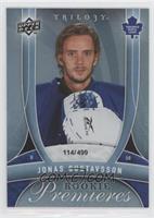 Rookie Premieres - Jonas Gustavsson #/499