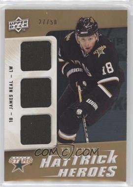 2009-10 Upper Deck Trilogy - Hat Trick Heroes - Gold #HTH-JN - James Neal /50