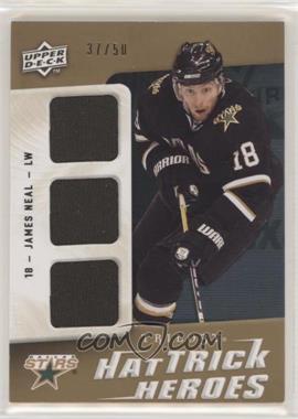 2009-10 Upper Deck Trilogy - Hat Trick Heroes - Gold #HTH-JN - James Neal /50