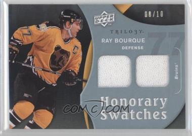 2009-10 Upper Deck Trilogy - Honorary Swatches - Platinum #HS-RB - Ray Bourque /10