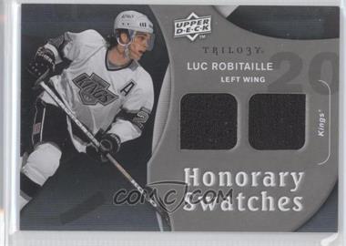 2009-10 Upper Deck Trilogy - Honorary Swatches #HS-RO - Luc Robitaille