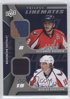 2009-10 Upper Deck Trilogy - Line Mates #LM-OB - Alexander Ovechkin, Nicklas Backstrom