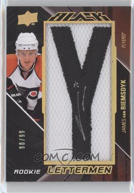 2009-10 Upper Deck UD Black - [Base] #77 - James van Riemsdyk /99