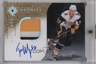 2009-10 Upper Deck Ultimate Collection - [Base] - Patch Variation #111 - Ultimate Rookies Autographed - Tyler Myers /25