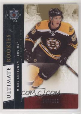 2009-10 Upper Deck Ultimate Collection - [Base] #132.2 - Ultimate Rookies - Mikko Lehtonen /399