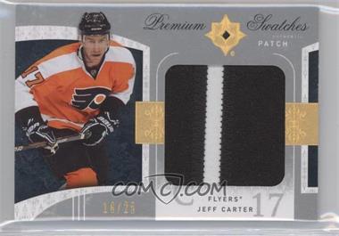 2009-10 Upper Deck Ultimate Collection - Premium Swatches - Patch #PS-JC - Jeff Carter /25