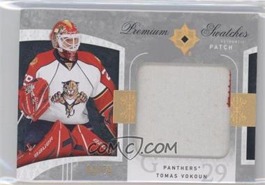 2009-10 Upper Deck Ultimate Collection - Premium Swatches - Patch #PS-TV - Tomas Vokoun /25