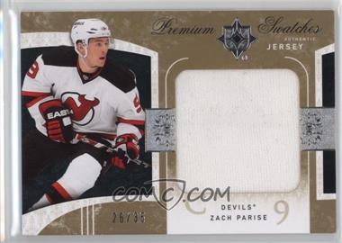 2009-10 Upper Deck Ultimate Collection - Premium Swatches #PS-ZP - Zach Parise /35