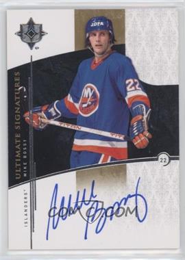 2009-10 Upper Deck Ultimate Collection - Ultimate Signatures #US-MI - Mike Bossy