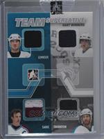 Mario Lemieux, Alex Ovechkin, Joe Sakic, Joe Thornton [Uncirculated] #/9