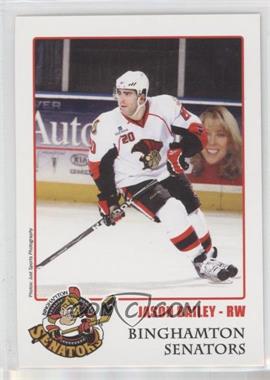 2010-11 Binghamton Senators Team Issue - Program Set #_JABA.1 - Jason Bailey (Stick in both hands)