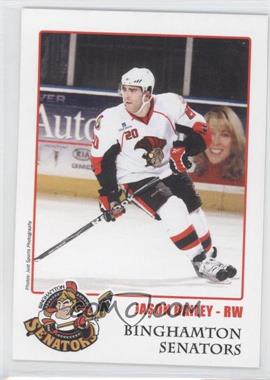 2010-11 Binghamton Senators Team Issue - Program Set #_JABA.1 - Jason Bailey (Stick in both hands)