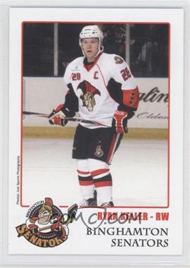 2010-11 Binghamton Senators Team Issue - Program Set #_RYKE.1 - Ryan Keller (White Jersey)