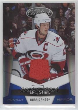 2010-11 Certified - [Base] - Mirror Blue Materials #27 - Eric Staal /100