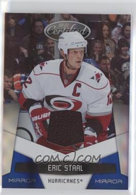 2010-11 Certified - [Base] - Mirror Blue Materials #27 - Eric Staal /100