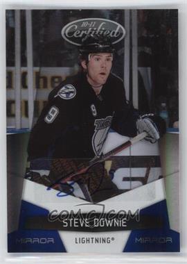 2010-11 Certified - [Base] - Mirror Blue Signatures #133 - Steve Downie /50