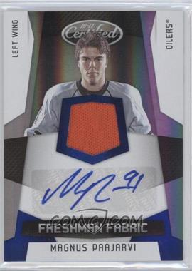 2010-11 Certified - [Base] - Mirror Blue #193 - Freshman Fabric - Magnus Paajarvi /50