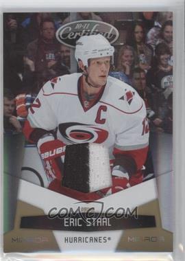 2010-11 Certified - [Base] - Mirror Gold Materials Prime #27 - Eric Staal /25