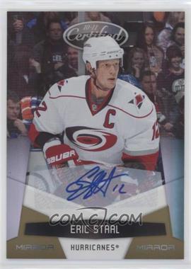 2010-11 Certified - [Base] - Mirror Gold Signatures #27 - Eric Staal /25