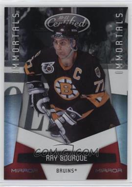 2010-11 Certified - [Base] - Mirror Red #157 - Immortals - Ray Bourque /250