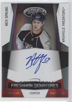 Freshman Signatures - Nick Spaling #/250