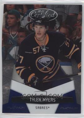 2010-11 Certified - [Base] - Mirror Red #18 - Tyler Myers /250