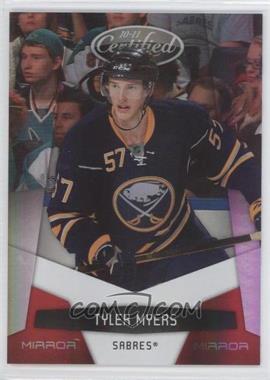 2010-11 Certified - [Base] - Mirror Red #18 - Tyler Myers /250