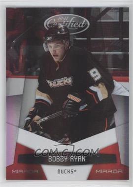 2010-11 Certified - [Base] - Mirror Red #4 - Bobby Ryan /250