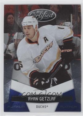 2010-11 Certified - [Base] - Platinum Blue #1 - Ryan Getzlaf /250