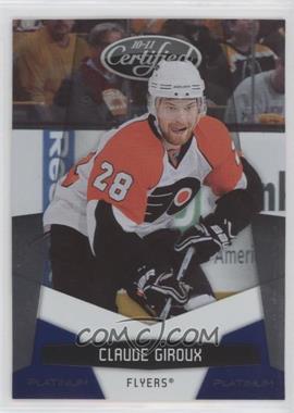 2010-11 Certified - [Base] - Platinum Blue #108 - Claude Giroux /250