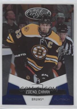 2010-11 Certified - [Base] - Platinum Blue #13 - Zdeno Chara /250