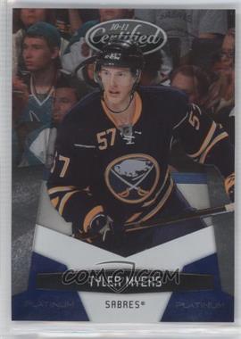 2010-11 Certified - [Base] - Platinum Blue #18 - Tyler Myers /250