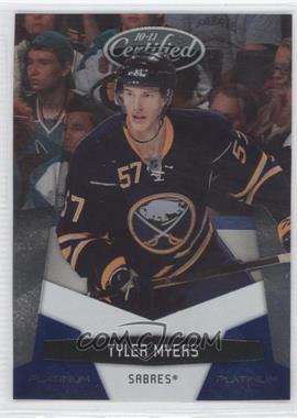 2010-11 Certified - [Base] - Platinum Blue #18 - Tyler Myers /250