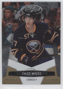 2010-11 Certified - [Base] - Platinum Gold #18 - Tyler Myers /25