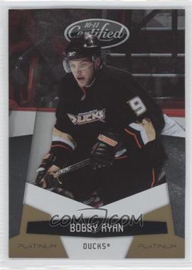 2010-11 Certified - [Base] - Platinum Gold #4 - Bobby Ryan /25