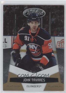 2010-11 Certified - [Base] - Platinum Gold #90 - John Tavares /25