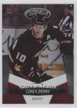 2010-11 Certified - [Base] - Platinum Red #2 - Corey Perry /999