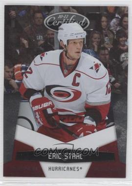 2010-11 Certified - [Base] - Platinum Red #27 - Eric Staal /999