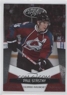 2010-11 Certified - [Base] - Platinum Red #41 - Paul Stastny /999